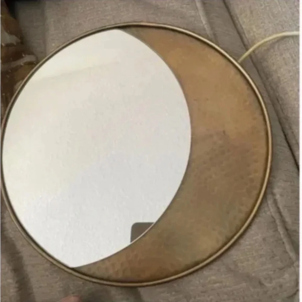 ⭐️ 🌻 Luna Boho Hipster Moon Star Crescent Peasant Hippie Art Hang Wall Mirror
